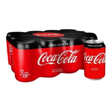 Imagem de COCA COLA zero LATA c/12 unid 