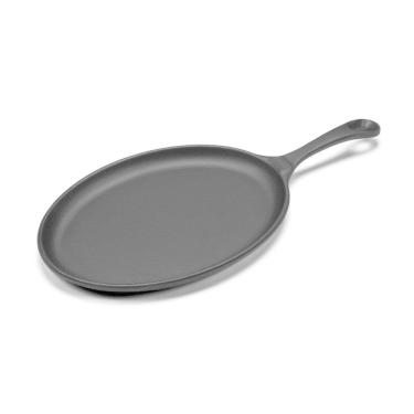 Imagem de Chapa Oval com Cabo de Ferro Fundido Panela Mineira 25x18cm