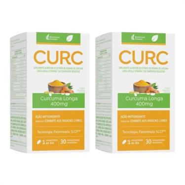 Imagem de Kit com 2 - Curcuma Curc (30 Comprimidos cada) 400mg