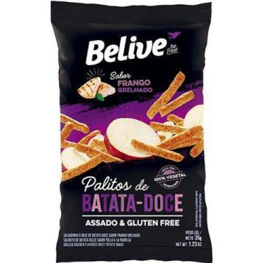 Imagem de Snack Palito De Batata Doce Sem Glúten Frango Grelhado 35g - BELIVE