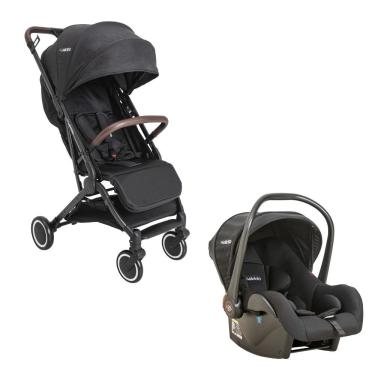 Imagem de Carrinho de Bebê Sprint II com Bebê Conforto kiddo - Preto