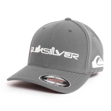 Imagem de Boné Quiksilver Emb Type Heritage Regal, M, Cinza