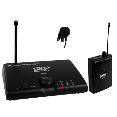 Imagem de Microfone SKP MINI-III Base + 1 MIC Lapela UHF sem Fio