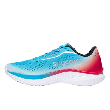 Imagem de Saucony Tênis masculino Kinvara 15, Azul/branco, 45