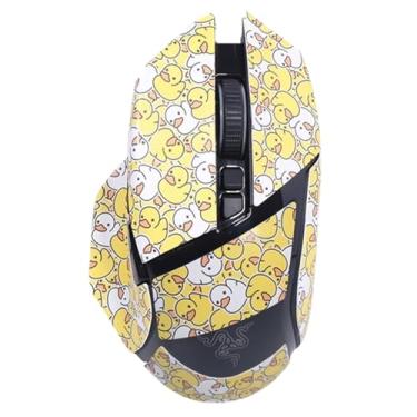 Imagem de NOUKAJU Fita aderente para mouse com cobertura total para mouse Razer Basilisk V3 Gamer, fita antiderrapante para mouse, kit de atualização de mouse profissional pré-cortado resistente ao suor