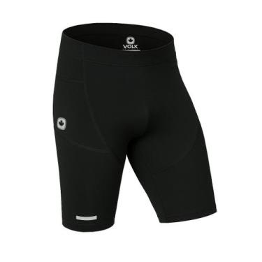 Imagem de Bermuda de Compressão Masculina Segunda Pele Proteção UV50+ - Volk Ori