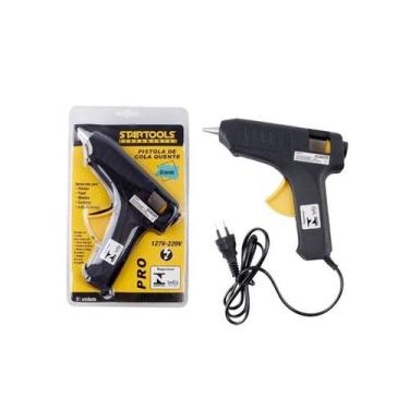 Imagem de Pistola de Cola Quente Grande Bivolt 15W - Preta - STARTOOLS
