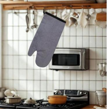 Imagem de Luva Térmica Protetora 35x18cm  Adeus Queimaduras! +GANCHO ADESIVO SEM