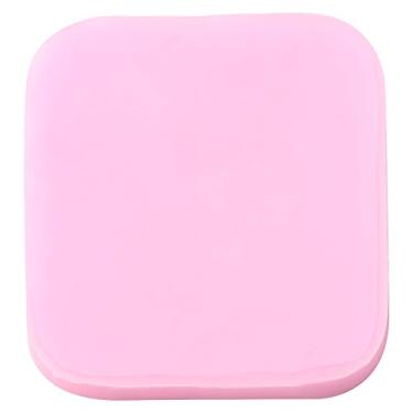 Imagem de Tnfeeon Molde de Bolo de Bolo de Silicone de Grau Alimentar Molde de Cozimento Antiaderente Flexível para Engajamento Artesanato de Aniversário Batom Rosa e Escova de Cosméticos