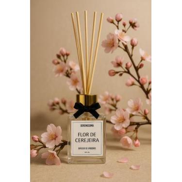 Imagem de Difusor de Ambiente Essência Premium Frasco de Vidro com Varetas de Ma