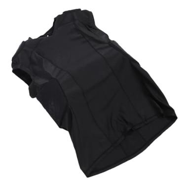 Imagem de SPYMINNPOO Colete Anti -colisão, Protetor de Costela de Camisa Acolchoada de Futebol Juvenil Com Colete Acolchoado de Compressão, Artesanato Fino, Confortável e Respirável, Tecido Elástico, (L)