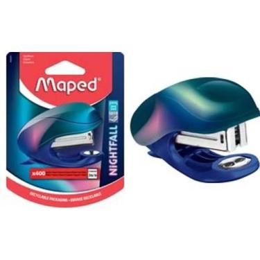 Imagem de Mini Grampeador Maped Nightfall Com Grampos