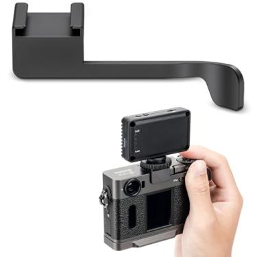 Imagem de Punho de polegar de metal para Fujifilm X Half - cinza