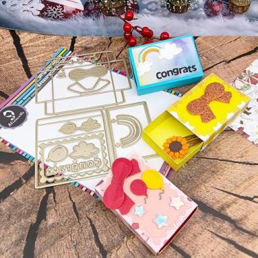 Imagem de Alinacutle 1 peça de caixa de doces para corte de metal para fazer cartões feitos à mão, álbum de recortes, presente de papel, decoração de férias, modelo feito à mão - alinacutle