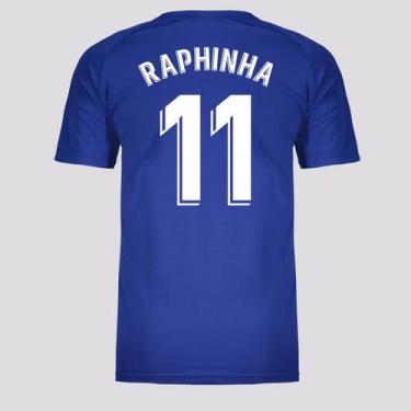Imagem de Camisa Barcelona Juvenil 11 Raphinha Azul - Balboa, 14 ANOS