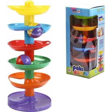 Imagem de Brinquedo Educativo Paki Rampa Com 3 Bolinhas Paki Toys 282