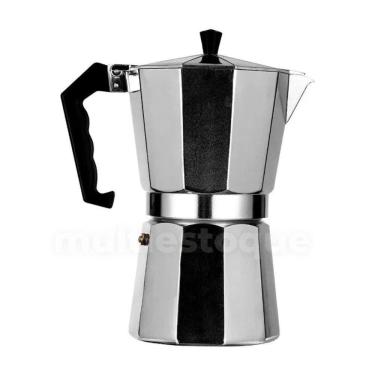 Imagem de Cafeteira Italiana Express 6 Ou 9 Xícaras Em Aço Inox Quantidade:9 Xícaras