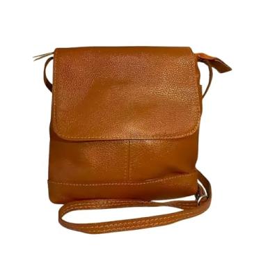 Imagem de Bolsa Feminina de Couro Legítimo Transversal Tiracolo Modelo Jô – Elegante e Versátil