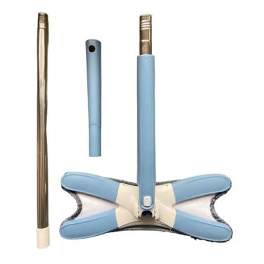 Imagem de Rodo Mop Esfregão Giratório 360 Graus Twist com Cabo de 1,40m e Pano de Microfibra