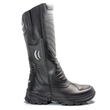 Imagem de Bota Longa Coturno Rocam Bombeiro Civil 100% Couro - FRANBOOTS, 43