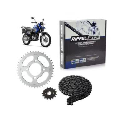 Imagem de Kit Relação Transmissão Riffel Top XTZ 150 Crosser 2014-2017