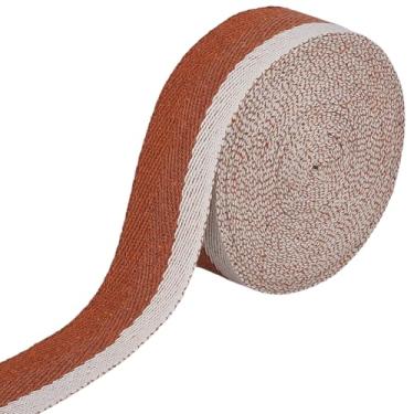 Imagem de BENECREAT Fita de sarja longa de 10,9 m, fita de fita de encadernação de borda de 4 cm de largura, tufos de tapete e encadernação de borda para costura artesanal e reparo de tapete