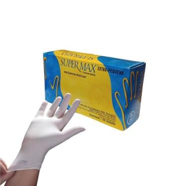 Imagem de Luva de Látex Premium Quality Com Pó -  Supermax, EP
