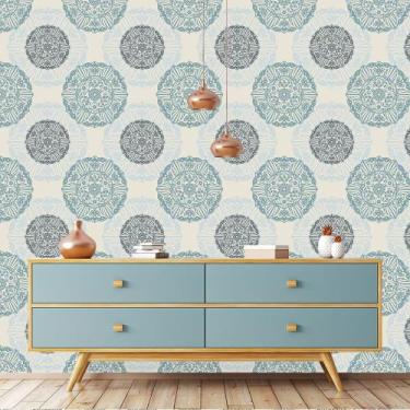 Imagem de Papel de Parede Adesivo - Mandala - 920ppd - Allodi