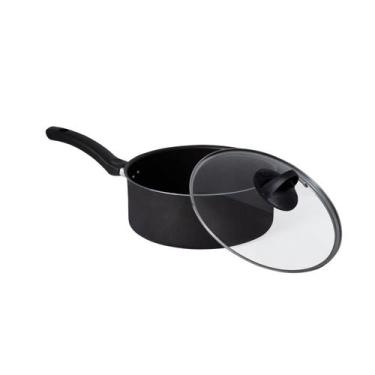Imagem de Panela Antiaderente Teflon  Nº24 com Cabo + Tampa De Vidro - Cozillar,