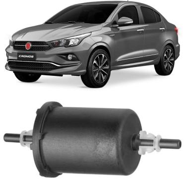 Imagem de Filtro Combustível Fiat Cronos 1.0 1.3 1.8 2017 a 2025 Flex