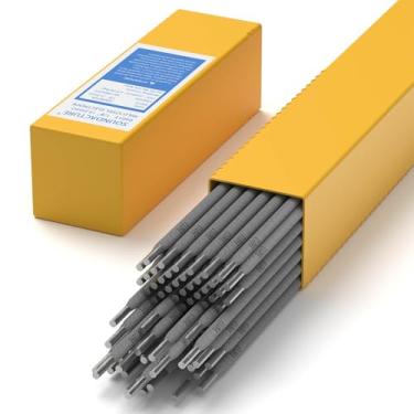 Imagem de SOUNDACTURE E6013 Eletrodos de vara de aço carbono de 1/20.3 cm 2.0 kg – Varas de soldagem de arco fácil para iniciantes e profissionais – Contas lisas, forte desempenho para trabalhos de soldagem