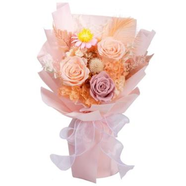 Imagem de Buquês de flores preservadas Lovenfold Champagne Rose