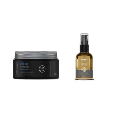 Imagem de Red Iron Kit Inner Man Pomada Efeito Teia+Oleo De Barba 80G