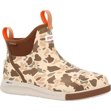 Imagem de Xtratuf Bota masculina esportiva de 15 cm, preta, Camuflagem de pato, 38