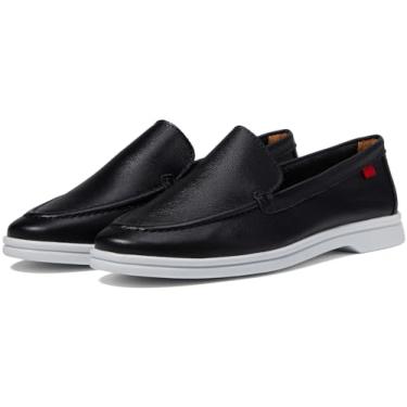 Imagem de Marc Joseph New York Mocassins venezianos femininos casuais de couro, Sola preta Napa macia/branca, 36