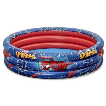 Imagem de Piscina inflável do Homem-Aranha Bestway de 200 litros a partir de 2 anos-Masculino