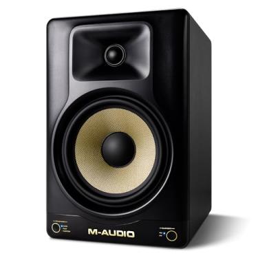 Imagem de M-Audio Alto-falante monitor de estúdio Forty Eighty 20.3 cm para produção e mixagem com Crossover DSP de precisão, EQ, aplicativo de controle e Bluetooth, 150W
