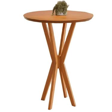 Imagem de Mesa Bistro Simpatia Redonda JCM Cor Cinamomo