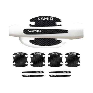 Imagem de Adesivo Protetor Para Maçaneta De Porta Skoda Octavia Fabia Rapid Supe