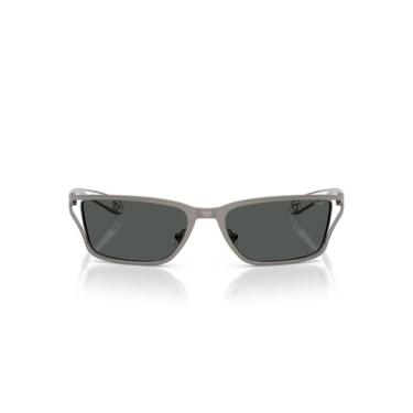 Imagem de Diesel Eyewear Óculos de sol retangulares DL1015, cinza, 58 mm