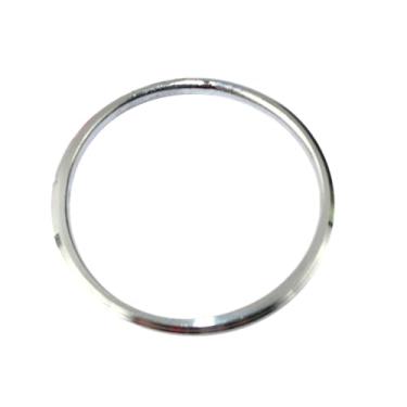 Imagem de Generic Punjabi/Sikh Steel Kada para homens, mulheres, meninos, meninas, punjabi/Sikh, religioso, aço inoxidável, prata, pulseira interna 6-8,2 cm espessura 0,5 cm Peso - 30-40 gramas, 6 cm, Aço