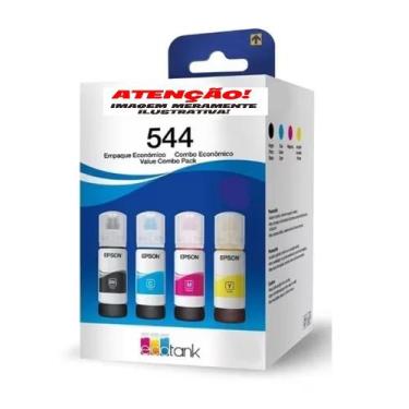Imagem de Kit Tinta L3250 L3210 T544 L3150 Kit 04 Cores - SPAK
