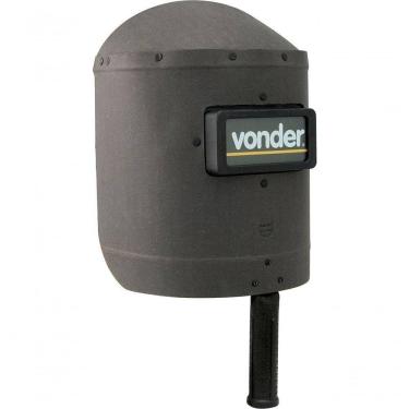 Imagem de Mascara Solda Fibra Visor Fixo Com Cabo Vd605 Ca14765 Vonder