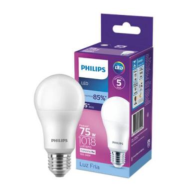 Imagem de Lampada Led Bulbo 11W 1018Lm 180 Bivolt E27 Philips