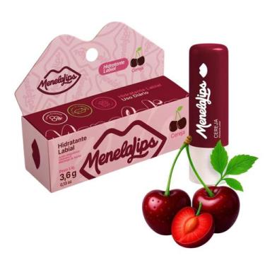 Imagem de Hidratante Labial Cereja 3.6g MenelaLips - HIDRAMAIS