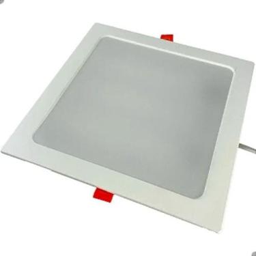 Imagem de Plafon Painel Led Quadrado Embutir 18W 22X22Cm Lorben