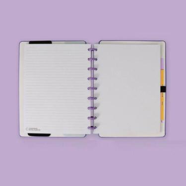 Imagem de Caderno Inteligente A5 Pequeno All Purple - 80 Folhas