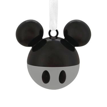 Imagem de Hallmark Enfeite de Natal com ícone do Mickey Mouse da Disney, metal