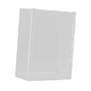 Imagem de Ｂｅｓｇａ Caixa de armazenamento para exibição de bonecos de ação, organizador de mesa para presente, armário transparente para loja, mini bonecos, festa, com Divisor