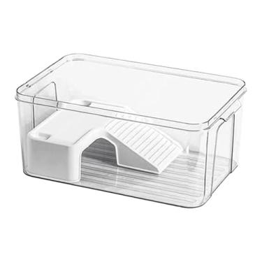 Imagem de MotiveTech Tanque de tartarugas Aquário Paisagem ecológica Caixa de tartarugas Suprimentos Acessórios para animais de estimação Gabinete de mesa resistente para